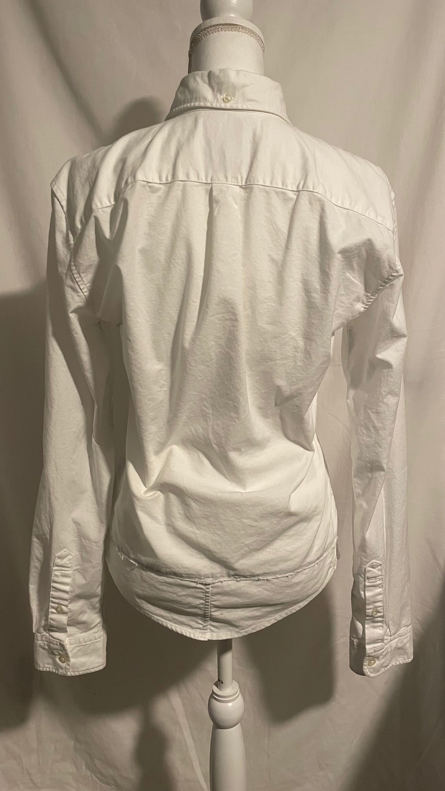 Split Letters Button Up